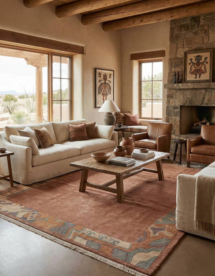 Detail image of 8' 3 x 11' 4  Hand Knotted Nepal Wool Rug