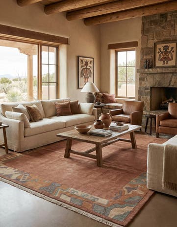 8' 3 x 11' 4 Hand Knotted Nepal Wool Rug