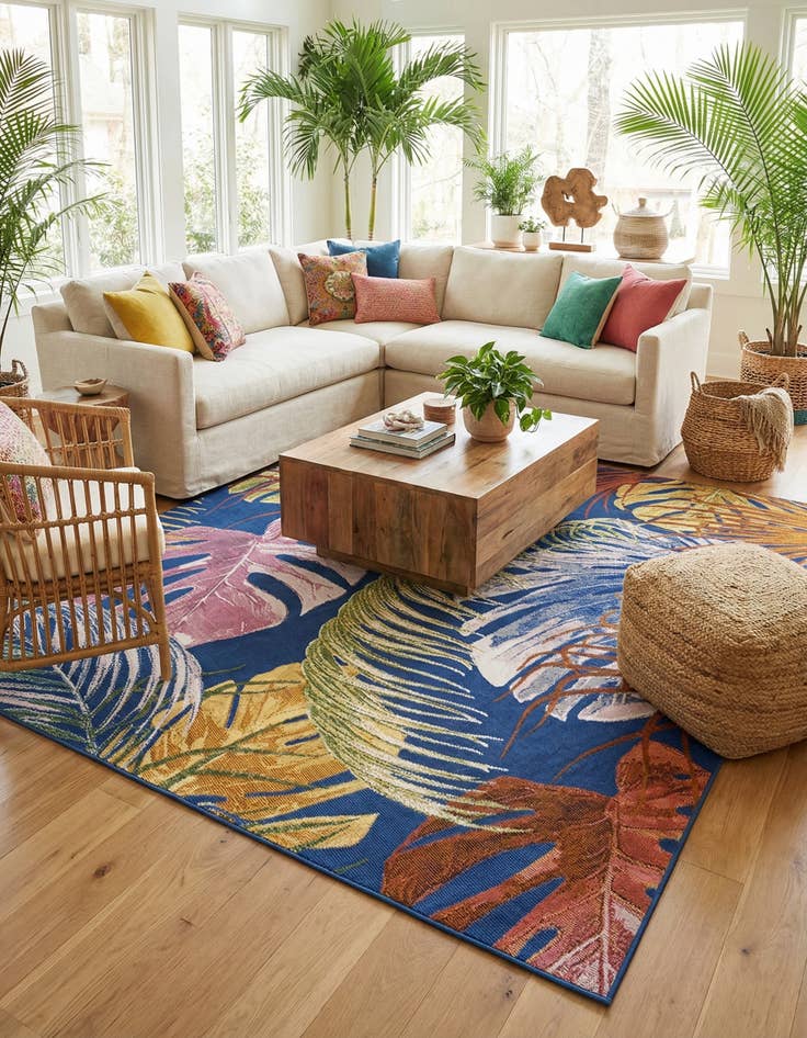 Detail image of 10' x 14' Blossom Rug