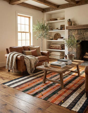 5' x 5' 7 Jajim Square Rug