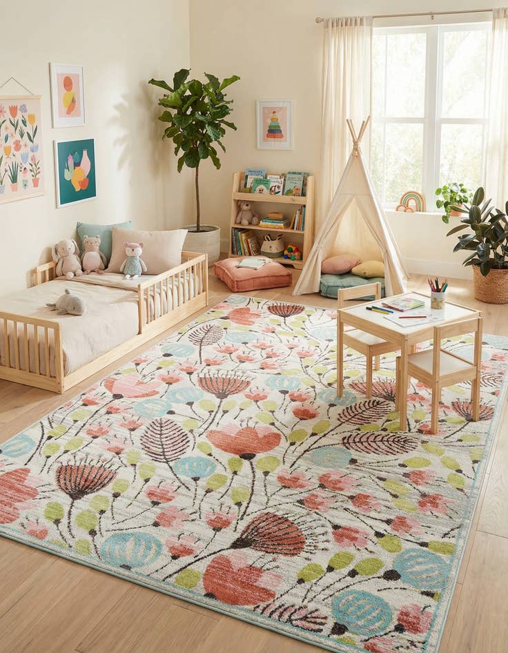 Detail image of 10' x 13' Whimsy Kids Rug