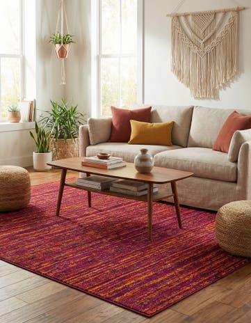 Pink Calypso Rug