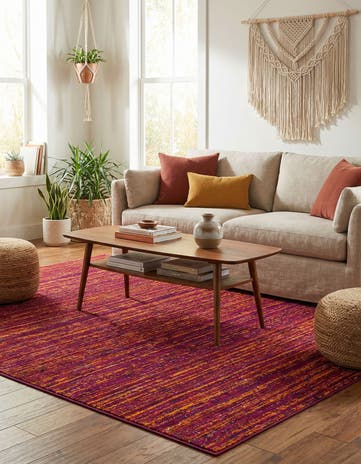 Pink Calypso Rug