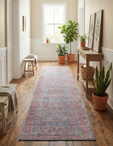 2' 7 x 13' Washable Mangata Runner Rug