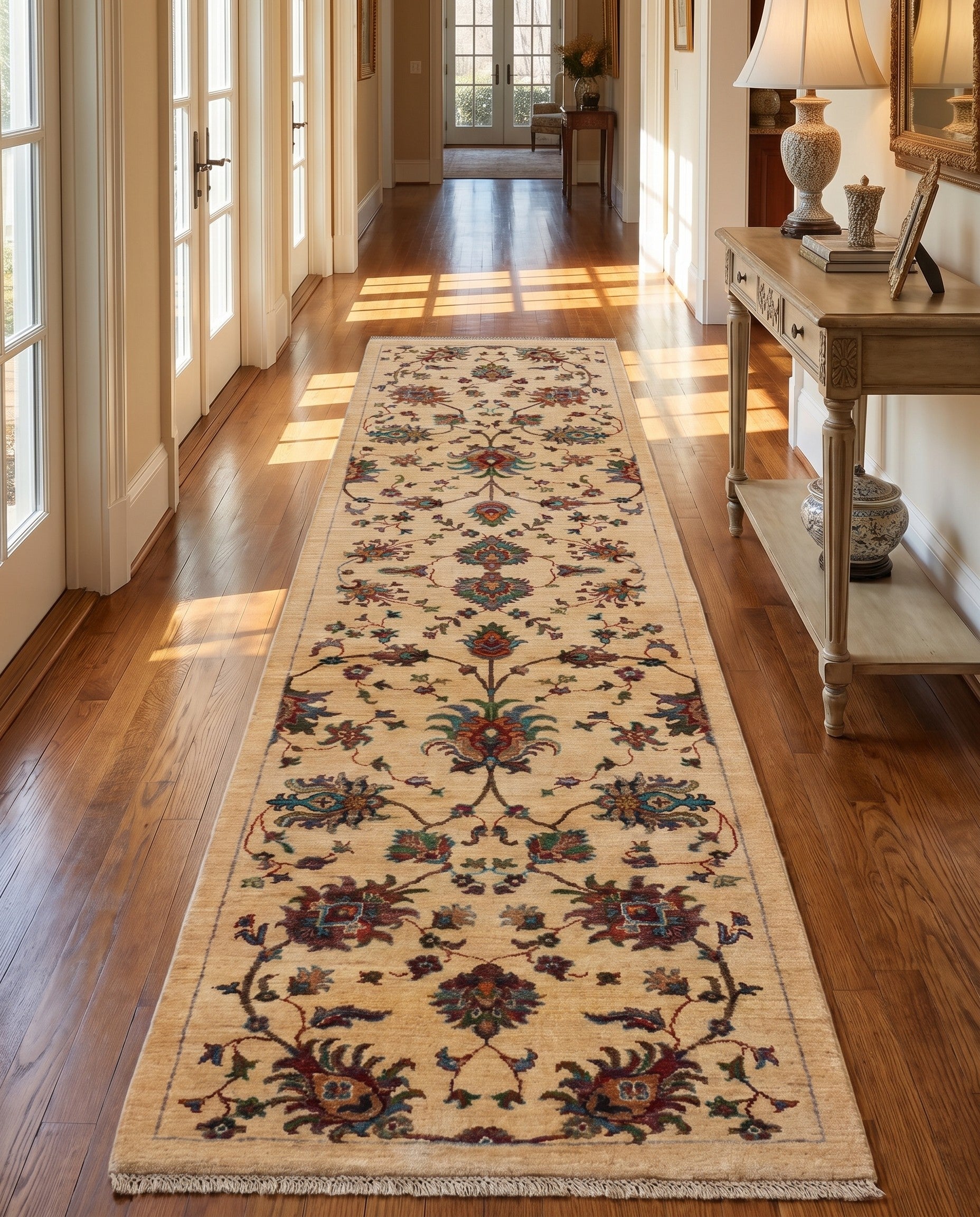 2' 8 x 11' 2 Hand Knotted Ariana Ziegler Runner Rug