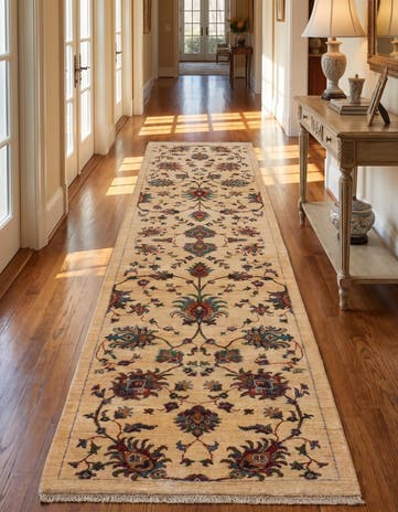 2' 8 x 11' 2 Hand Knotted Ariana Ziegler Runner Rug
