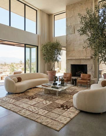 15' 3 x 24' Hand Knotted Moroccan Wool Rug