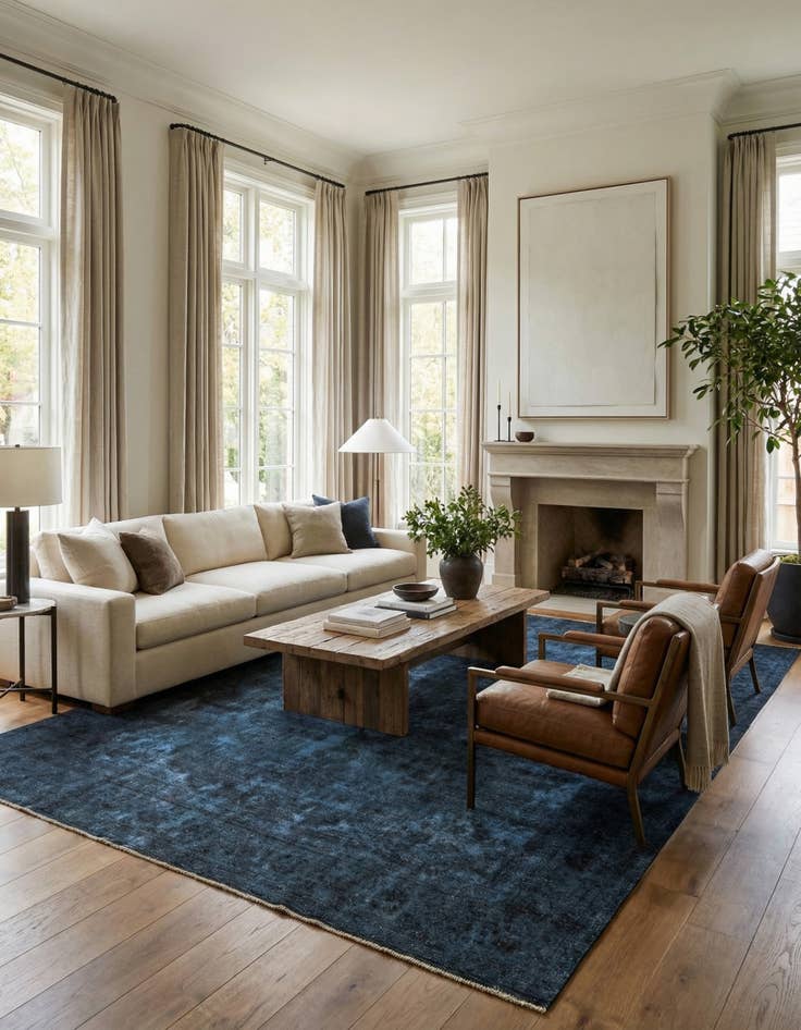 Detail image of 9' 6 x 12' 5  Hand Knotted Ultra Vintage Persian Wool Rug