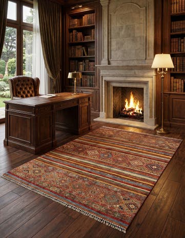 5' 8 x 7' 10 Ariana Ziegler Wool Rug