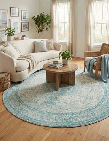 7' 10 x 7' 10 Dover Round Rug