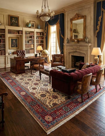 7' 11 x 11' 2 Tabriz Wool Rug