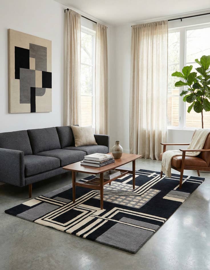 Detail image of 5' x 7' 10 Luna Rug