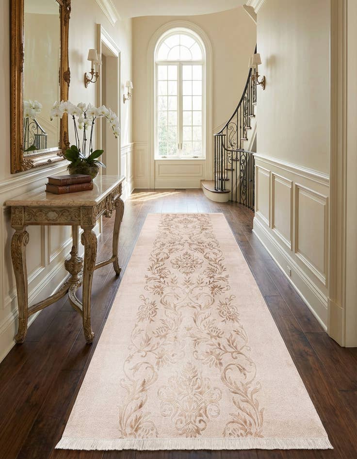 Detail image of  6' 11 x 10' 2  Hand Knotted Darya Wool Rug