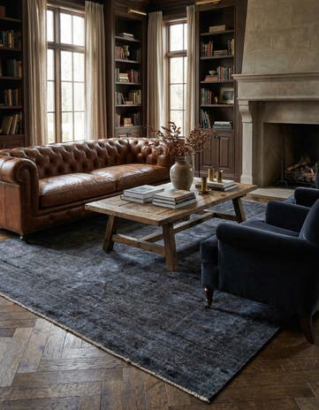 9' 9 x 11' 10 Hand Knotted Ultra Vintage Persian Wool Rug