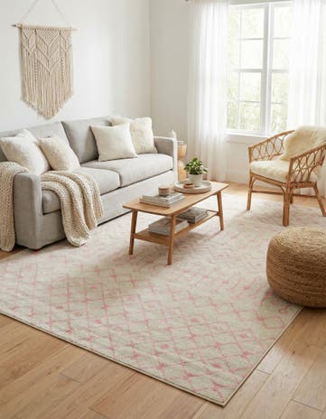 7' 10 x 10' Moroccan Trellis Rug