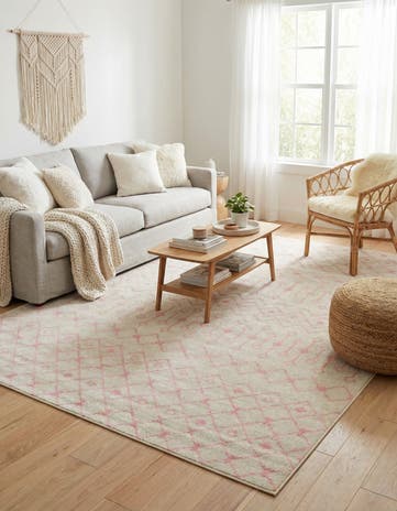 7' 10 x 10' Moroccan Trellis Rug