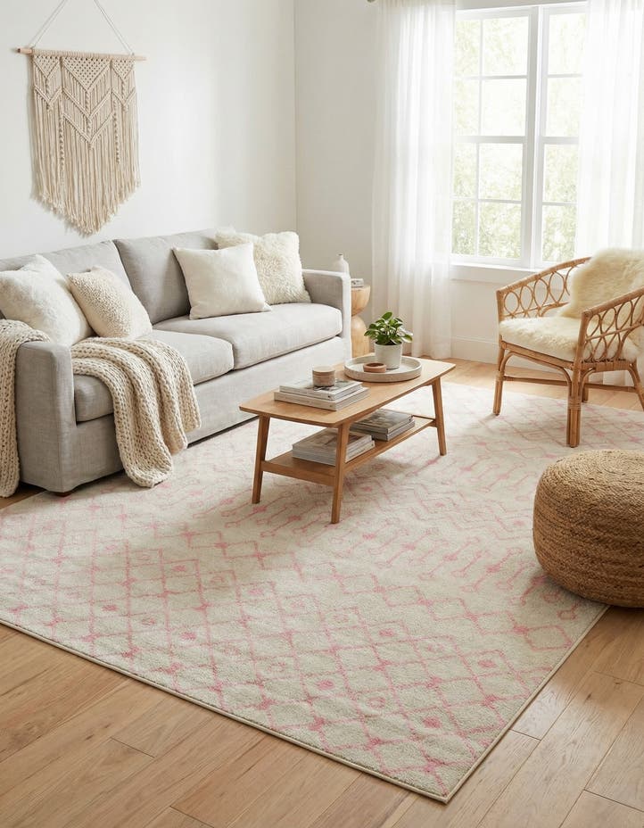 7' 10 x 10' Moroccan Trellis Rug