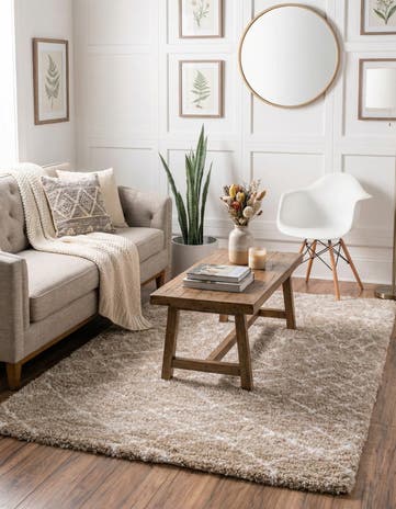 4' x 6' Moroccan Shag Rug