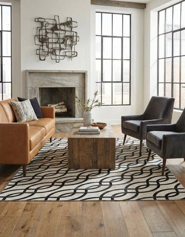 5' x 7' 10 Cowhide Rug