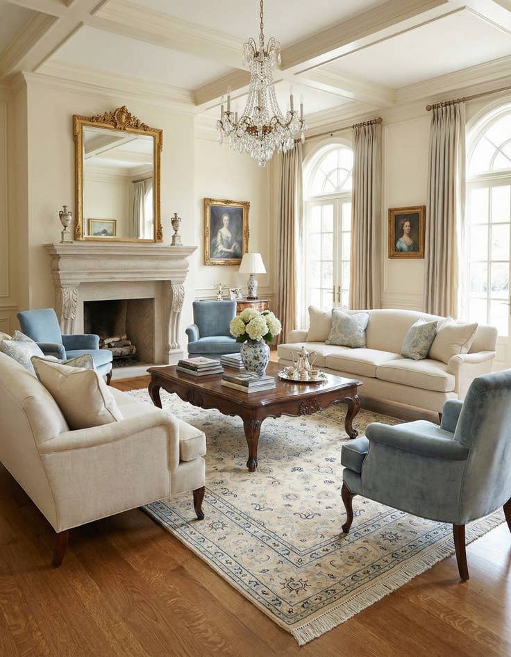 Detail image of 6' 5 x 9' 7 Nain Wool Rug