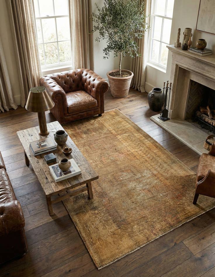 Detail image of 3' 11 x 6' 9 Vintage Rug