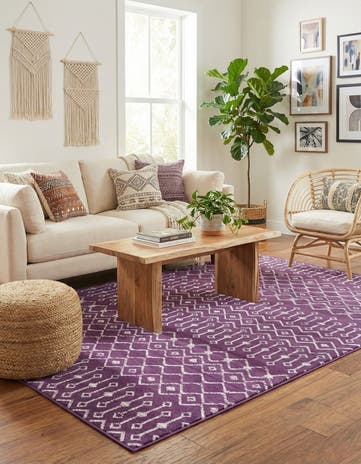 7' x 10' Kasbah Trellis Rug