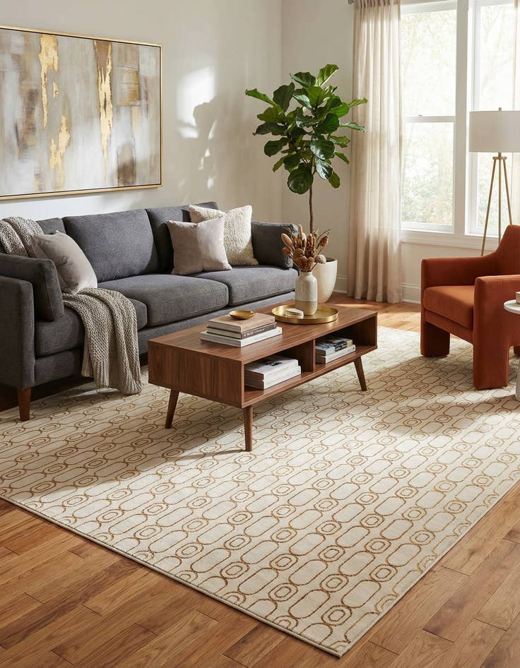 Detail image of  9' x 12' Vogue Geo Rug