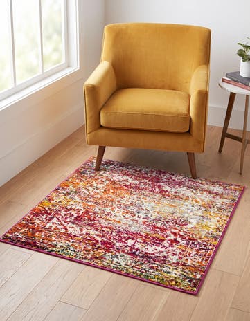 4' x 4' Arlington Square Rug