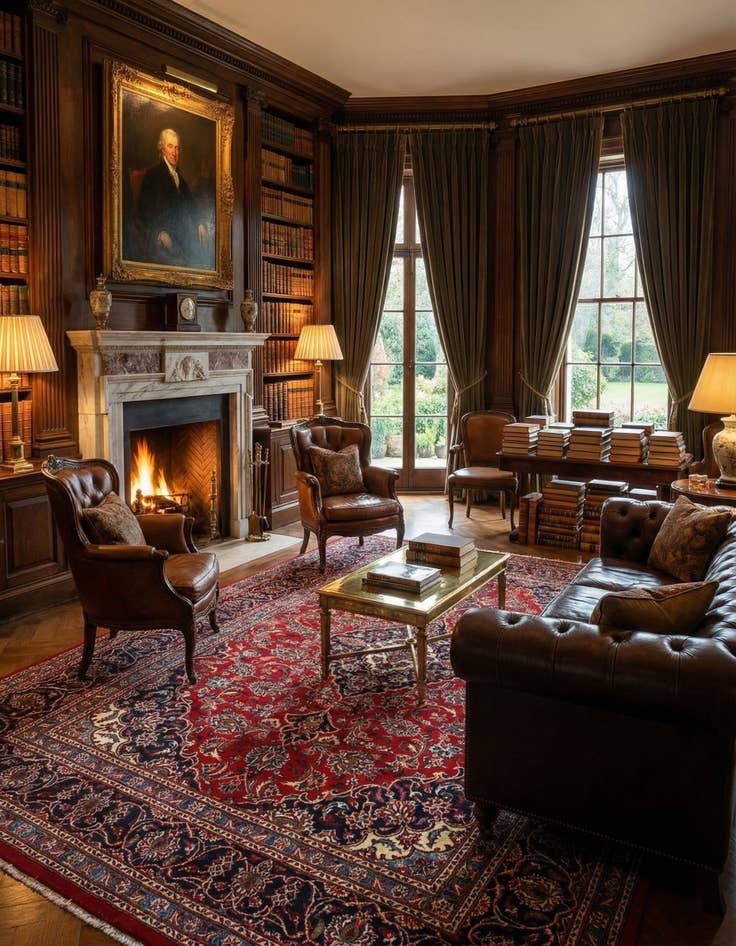 Detail image of 6' 7 x 9' 7 Kashan Wool Rug