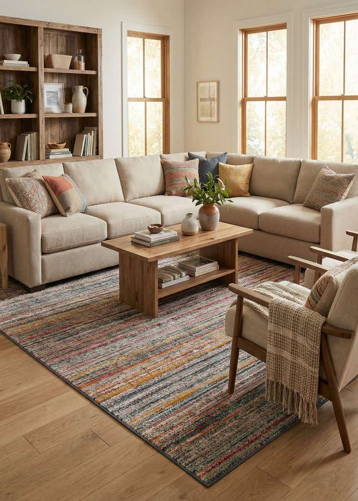 9' x 12' Gemstone Rug