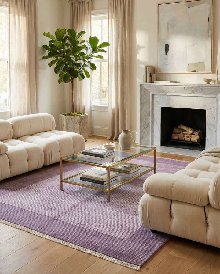 5' 6 x 8' Hand Knotted Darya Wool Rug