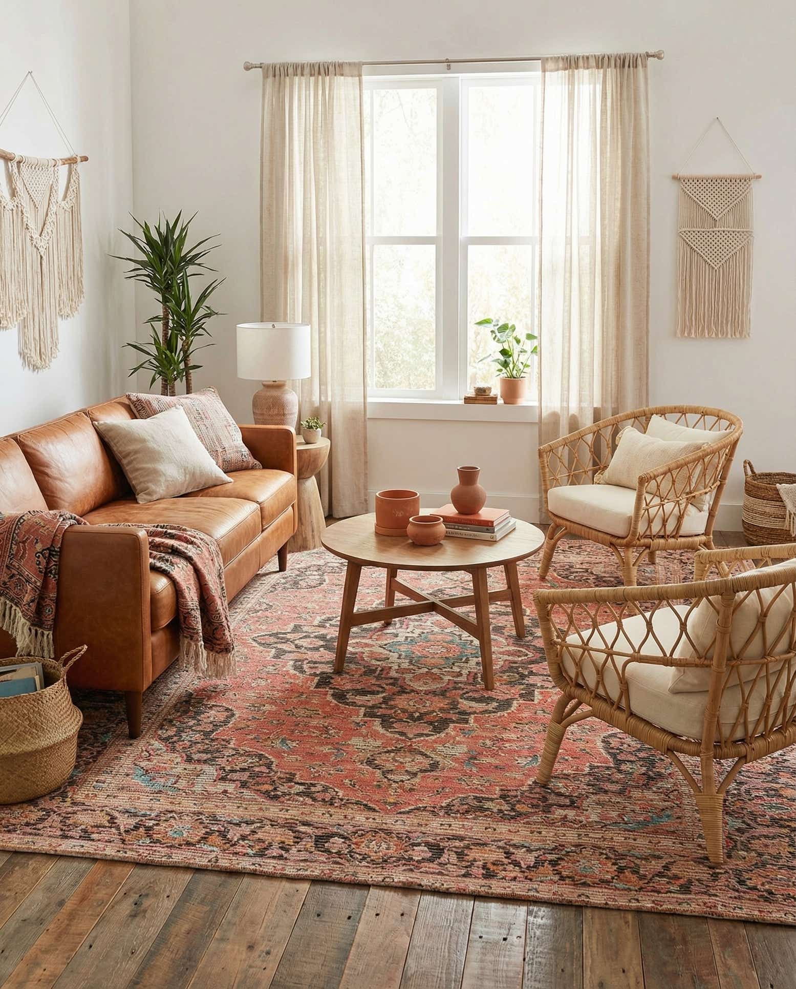 7' 10 x 7' 10 Chenille Jute Square Rug