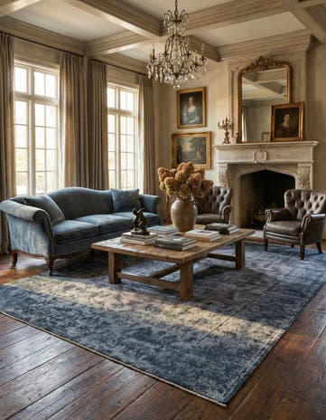 9' 9 x 13' 9 Vintage Royal Wool Rug