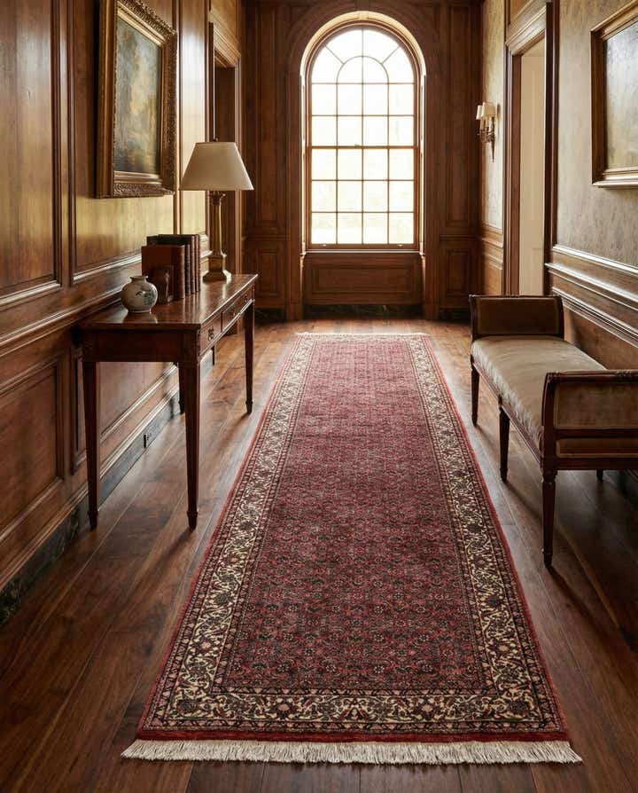 2' 7 x 9' 7 Bidjar Wool Runner Rug