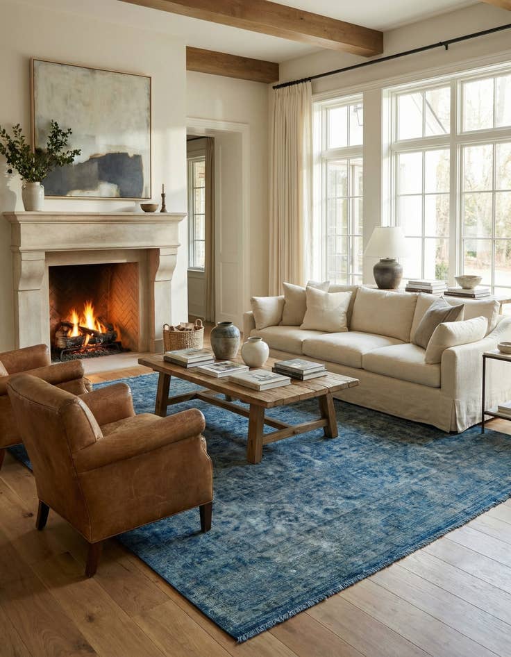 Detail image of  9' 5 x 12' 4  Hand Knotted Ultra Vintage Persian Wool Rug