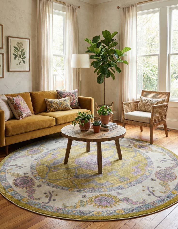 Detail image of 8' 2 x 8' 2 Paragon Round Rug