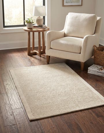 2' 8 x 4' 7 Hand Knotted Darya Wool Rug