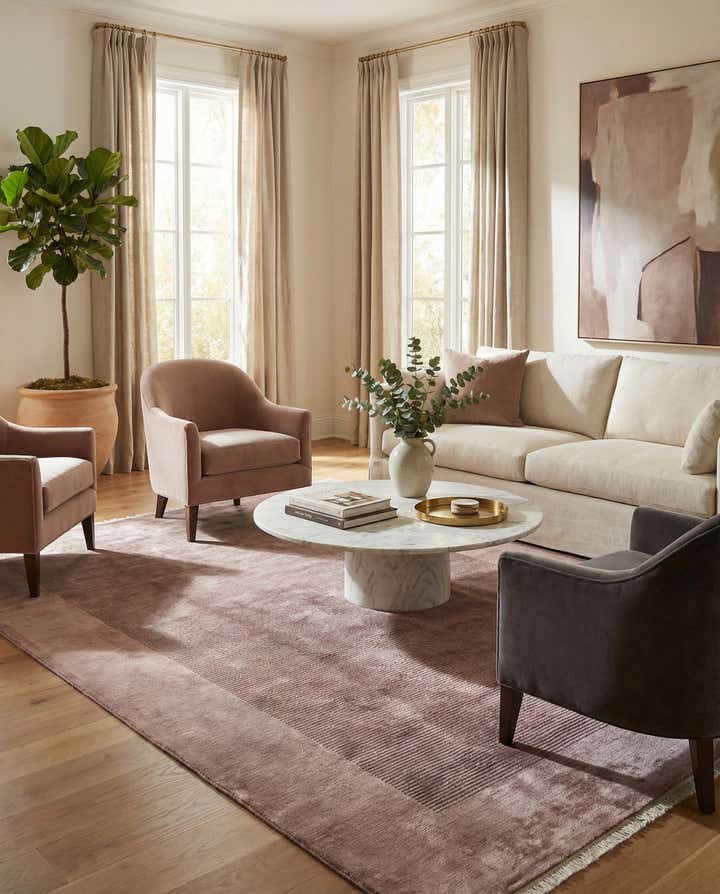 6' 8 x 9' 10 Hand Knotted Darya Wool Rug