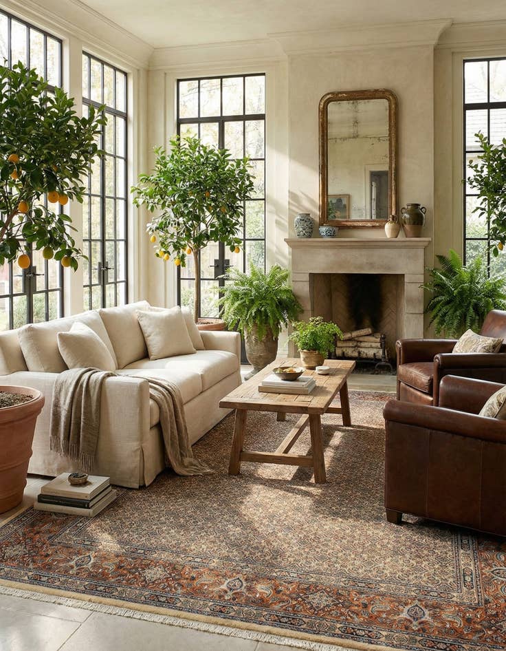 Detail image of  6' 8 x 9' 9 Mood Wool Rug