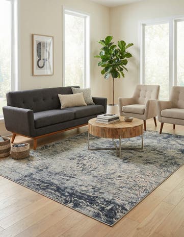 Gray Oasis Rug