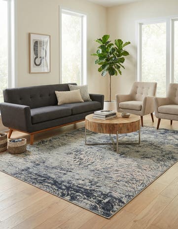 Gray Oasis Rug