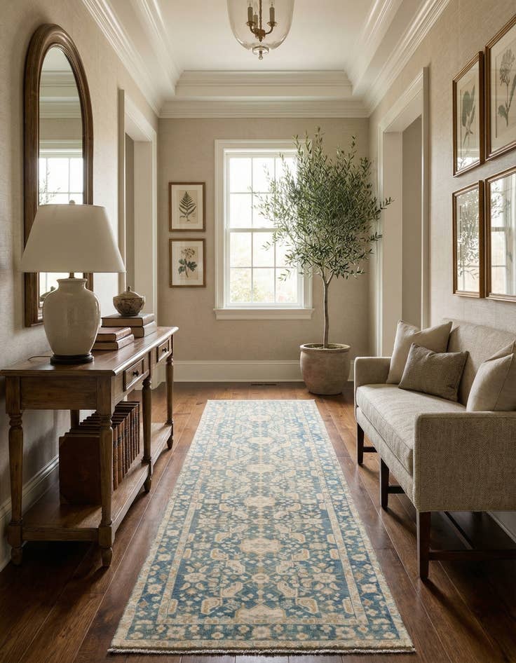 Detail image of 3' 6 x 13' 5 Malayer Runner Rug