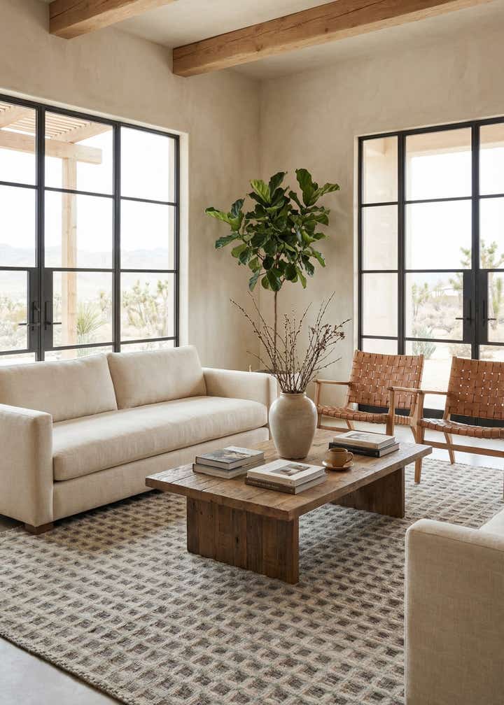 9' 4 x 12' 1 Hand Knotted Moroccan Wool Rug