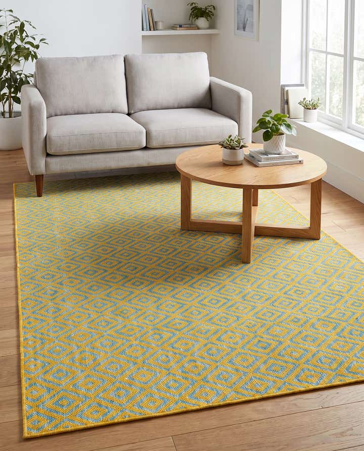 160cm x 245cm Facile à nettoyer Jill Zarin Costa Rica Tapis Intérieur / Extérieur