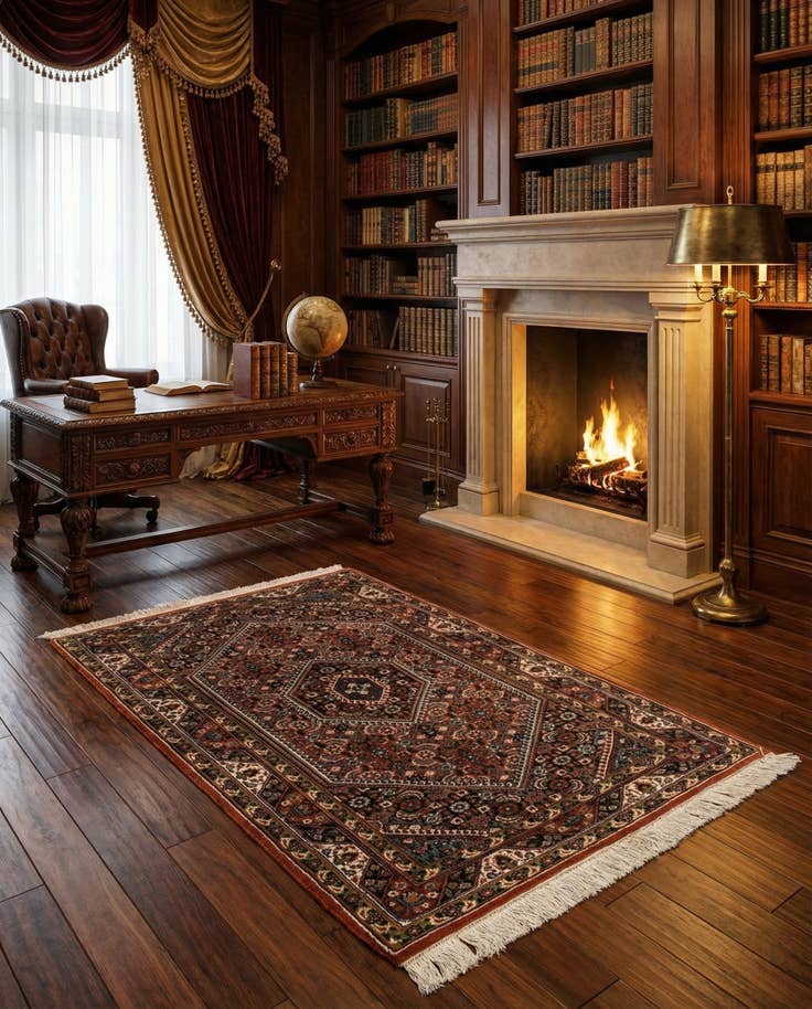 Detail image of 2' 11 x 5' 5 Bidjar Rug