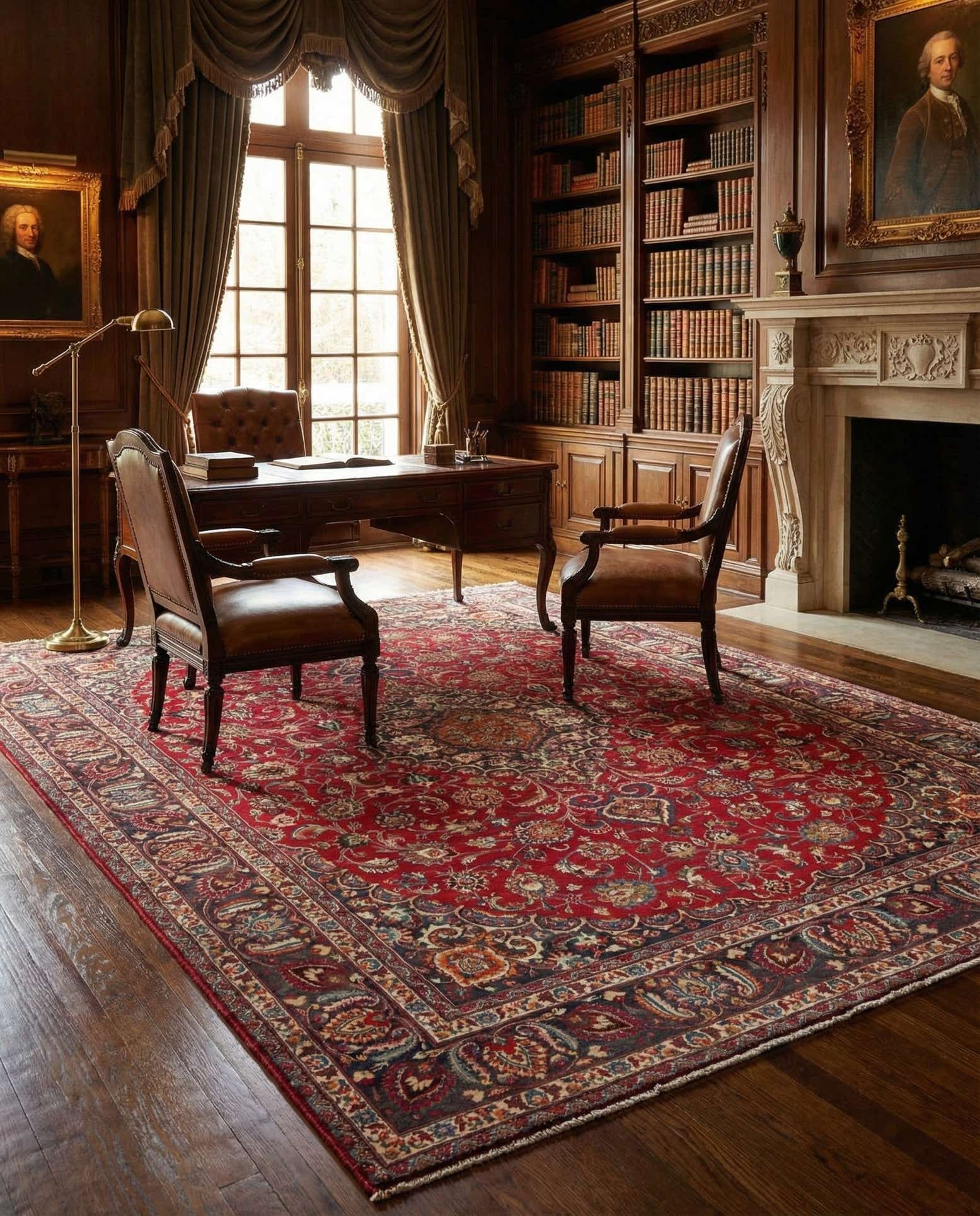 9' 5 x 12' 2 Mashad Rug