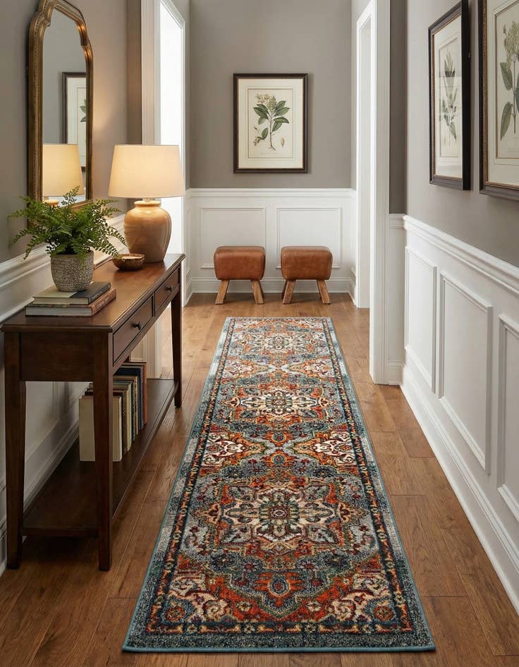 Detail image of 2' 7 x 10' Isabella Runner Rug
