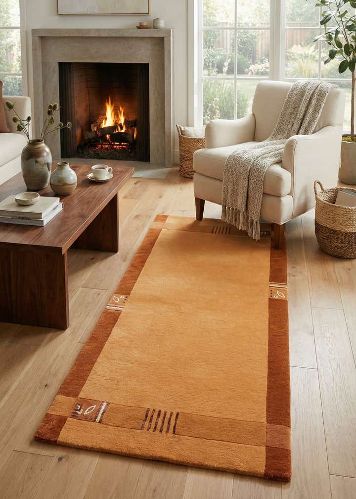 2' 5 x 4' 7 Hand Knotted Tibet Rug