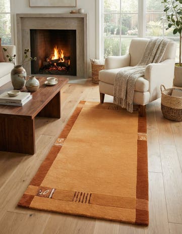 2' 5 x 4' 7 Hand Knotted Tibet Rug