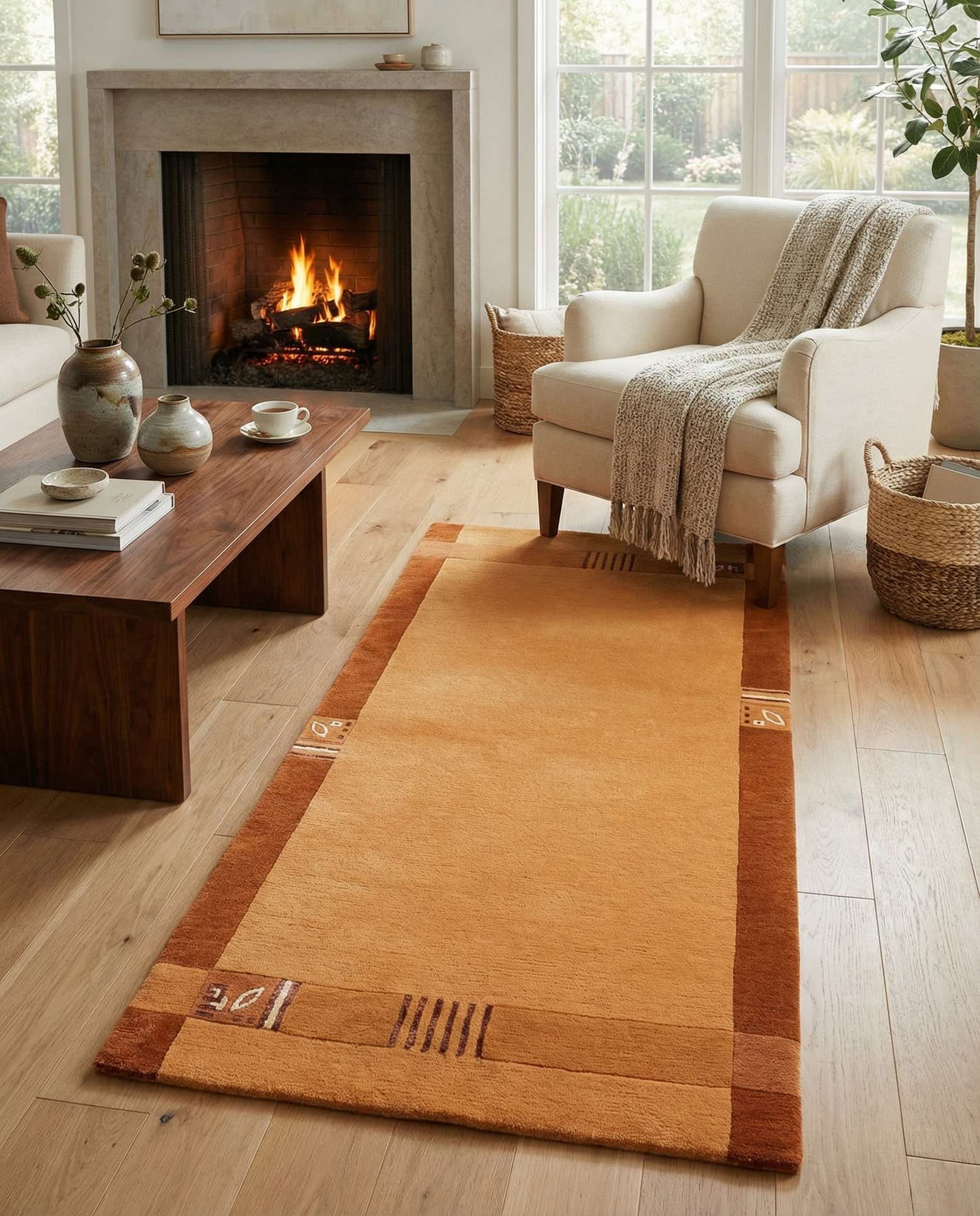 2' 5 x 4' 7 Hand Knotted Tibet Rug